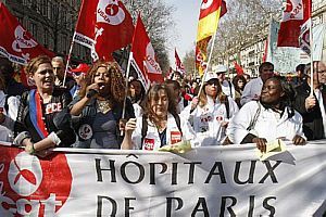 Greve de servidores públicos na França